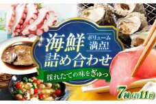 新鮮なお魚盛りだくさん！海鮮詰合せ「竹」 魚介類 海産物 海鮮 刺身 広島 海鮮 魚介類 冷凍 水産加工品 海藻 鮮魚 さかな 刺身 詰め合わせ セット 小分け 海鮮丼 加工品 惣菜 刺身 真空パック 小分け タコ たこ 蛸 はまち ハマチ 魬 しらす シラス 料理 和食 時短 便利 ギフト 広島県産 人気 送料無料 江田島市/七宝丸 [XBY002]