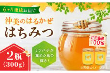 【全6回定期便】江田島産100％ はちみつ 『沖美のはるかぜ』300g×2本セット ハチミツ ハニー 蜂蜜 国産 広島 江田島市/はつはな果蜂園 [XCD019] ハチミツ 国産蜂蜜 国産はちみつ 国産純粋はちみつ 蜜 蜂蜜 はちみつ ハニー honey 人気ハチミツ 日本蜜蜂 純粋はちみつ 常温 保存 備蓄 防災食 非常食 保存食 産地直送 国産 定期便