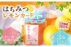 江田島産100％ はちみつ レモンカード『檸檬の初恋』 120g×3本セット れもん ハチミツ ハニー バタークリーム 蜂蜜 広島 江田島市/はつはな果蜂園 [XCD002] ハチミツ 国産蜂蜜 国産はちみつ 蜜 蜂蜜 はちみつ 人気 ジャム スプレッド クリーム バター パン 食パン ホットケーキ ギフト お取り寄せ