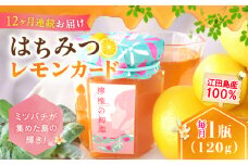 【全12回定期便】江田島産100％ はちみつ レモンカード『檸檬の初恋』120g×1本 れもん ハチミツ ハニー バター 蜂蜜 広島県 江田島市/はつはな果蜂園 [XCD014] ハチミツ 国産蜂蜜 国産はちみつ 蜜 蜂蜜 はちみつ 人気 ジャム スプレッド クリーム バター パン 食パン ホットケーキ ギフト お取り寄せ