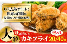牡蠣 冷凍 カキ かき カキフライ 広島G7で提供された牡蠣！【広島県江田島市産】牡蠣屋さんが作った大粒 カキフライ （瞬間冷凍） 江田島市/マルサ・やながわ水産有限会社 [XBL005] 牡蠣 生食 むき身 殻付き 殻付 殻 かき カキ 生牡蠣 広島牡蠣 オイスター カキフライ 魚介類 魚介 貝類 海鮮 広島県産 国産 産地直送 贈答 ギフト 特産品 広島県産