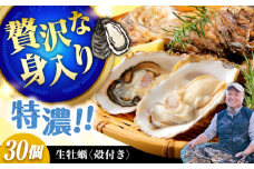 【3月20日（木）着】高品質の牡蠣を産地直送！ 【生牡蠣】【着日指定可能】『てつまるかき』牡蠣 殻付き 30個 加熱用 かき 海鮮 海産物 簡単 広島県産 江田島市/有限会社テツマル海産 [XCO007]