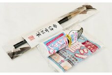 熊野筆　人気の書道筆と筆シャンのセット