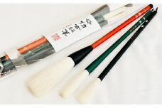 熊野筆　書家向け　高級羊毛　選りすぐり3本セット