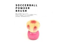 熊野化粧筆　サッカーボールブラシ ピンク