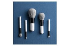 熊野化粧筆　【KP-S-5】Premium5本セット（化粧箱・ポーチ付き）