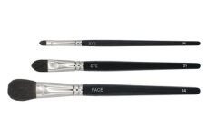 熊野化粧筆　灰リス製　3本セット