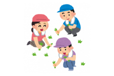 【熊野町親孝行便】草抜き(手作業)　4時間相当(2人×2時間)