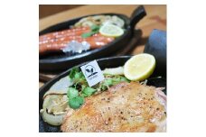 ＜広島県・奥安芸の鉄物語・風炎窯＞～超耐熱陶器スキレットパン[1組]【1026082】