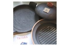 ＜広島県・風炎窯・超耐熱陶器＞～MOONスキレット&TATARA鍋セット【1113080】