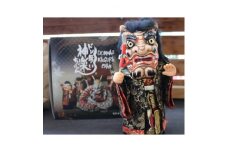 ＜ドン舞い神楽ちゃん＞迫力満点　神楽人形「男鬼」【1141898】