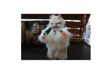 ＜ドン舞い神楽ちゃん＞迫力満点　神楽人形「狐」【1141901】