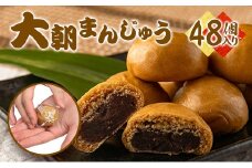 大朝まんじゅう 48個入り