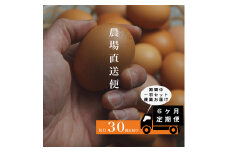 『定期便』四ツ葉農場の霜降りたまご「きみがスター」30個全6回＋親鳥1羽付き_YO019_006s6