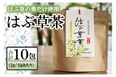 お茶 はぶ草茶 ティーバッグ 茶葉 葉だけ使用 10包_FU035_009