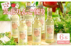 りんごソーダ 芸北りんご便り 炭酸ジュース 200ml 6本_HA095_004