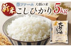 栄ファーム 大朝の米こしひかり 精米5kg 2025年産米 米どころ北広島町のおいしいお米 10月初旬発送_SA091_008