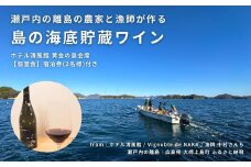 【絶景部門 全国1位】温泉総選挙2024｜瀬戸内の離島の農家と漁師が作る海底貯蔵ワイン / ホテル清風館 黄金の島会席 宿泊券(2名様)【個室食】付き