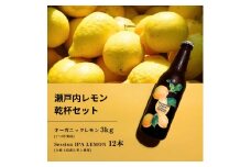 [予約] オーガニックレモン 3kg(1~2月発送) / 大崎上島のクラフトビール Session IPA Lemon 12本 オーガニック 有機レモン 有機JAS れもん クラフトビール 地ビール 爽快 ホップ 晩酌 国産 瀬戸内 広島 免疫力向上 健康 ビタミンC クエン酸 抗酸化 ソーダ 炭酸水