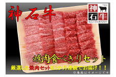 神石牛　焼肉食べきりセット（ロース・バラ・モモ）