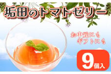 【期間限定】 トマトゼリー  垢田のトマト ゼリー フルーツトマト 9個 常温 化粧箱 スイーツ ギフト 贈答 中元 下関 ブランド 認定品 人気 ひんやり 中元 贈答 ギフト