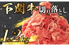 牛 切り落とし 1.2kg 冷凍 小分け 下関 国産 牛肉 赤身 ブランド 老舗 伊藤精肉店 山口 肉特集