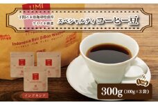 スペシャルティ コーヒー豆セット インドネシア 300g(100g×3袋)  下関市 山口 