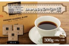 スペシャルティ コーヒー豆セット ブレンド 300g(100g×3袋)  下関市 山口 
