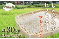 【令和7年度産 先行受付】【定期便】 Wブレンド米 10kg 隔月3回 (合計30kg) 山口県産 ブレンド米 銘柄米 数量限定 【3月18日以降のご入金分は2026年1月より順次発送】