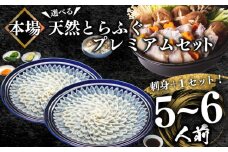 ふぐ 天然 プレミアムセット+α 5~6人前 刺身400g ちり 500g 冷凍 ふぐちり 鍋 とらふぐ 高級魚 皮 焼きヒレ ポン酢 もみじ 付き 陶器皿 ふぐ刺し てっさ てっちり 下関 【 数量 限定 】  山口県 下関市 冬 旬 鮮魚