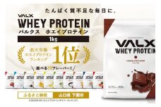 【カフェオレ風味】VALX ホエイプロテイン 1kg