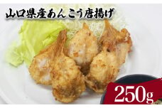 あんこう 唐揚げ 250g ( 鮮魚 魚介 海鮮 鮟鱇 海の幸 加工品 惣菜 お手軽 便利  簡単調理 揚げるだけ おかず ごはんのお供 ご飯 お米 夕食 おやつ おつまみ 酒 ビール 山口県産 ) 下関 山口