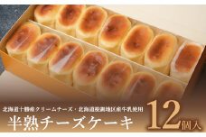 半熟 チーズケーキ 12個入 冷凍 ケーキ スイーツ デザート アイス スフレ チーズ クリームチーズ 牛乳 クリーム ご褒美 洋菓子 ちーず ちーずけーき お菓子 お土産 手土産 ギフト プレゼント 贈答用 自宅用 贈り物 下関 山口