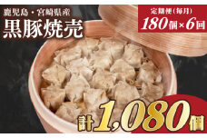 訳あり 黒豚焼売 180個 15個×12パック 6回 毎月 定期便 冷凍 小分け 電子レンジ チンするだけ 簡単調理 大容量焼売 国産原料 しゅうまい シュウマイ 焼売 （ 肉 豚肉 九州産黒豚 ごはんのお供  加工食品 絶品 おかず 弁当 おつまみ 晩ごはん ランキング ) 山口県 下関市 肉特集