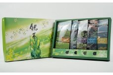 やまぐち巡り　四季の奏・潤・萌・歩・笑～ふるさとの味「山口茶」～【やまぐち巡り 四季の奏 四季の潤 四季の萌 四季の歩 四季の笑 山口茶 新芽茶葉 煎茶 最上級品 高香り 一番茶 荒茶加工 上級煎茶 白折 茎茶 玄米茶 甘み 渋み さっぱり 香ばしい ふるさとの味 春茶 日本茶】