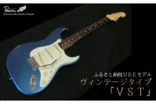 老舗ギターメーカー【プロビジョンギター】オリジナル　エレキギターVST【山口県 老舗ギターメーカー プロビジョンギター オリジナル エレキギター VST 選べるカラー オリジナルピックアップ ギター エレキ ベース ヴィンテージタイプ カスタムギター 職人 熟練 8か月 音楽 バンド ミュージシャン ライブ ふるさと納税 UBEモデル ヴィンテージレスポールタイプ】
