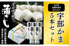 清水やきぬき 蒲さし 5本セット　【食べ切りサイズ あぶり 焼き 焼き抜き 蒲鉾 ソフト 舌触り 弾力のある 食感 お正月 おつまみ １品 食べ応え プレゼント ギフト 贈り物 内祝 結婚祝い お祝い お誕生日 御歳暮 御中元 父の日 母の日 】