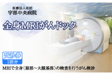 【宇部中央病院】全身MRIがんドック 【全身MRI がん検査 がんドック 宇部中央病院 健康診断 がん早期発見 放射線被ばくなし 腹部超音波検査 低線量CT 頚部検査 大腿基部検査 がん予防 検査パッケージ 定期健康診断 MRIがん検査 造影剤不要 がんリスク検査 国内検査施設 総合検診 山口県 宇部市】