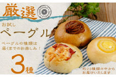 【お試し】ベーグル 3種セット【ベーグル パン ぱん 小麦 セット商品 山口県 お試しセット 冷凍 プレーン パン  簡単 簡単調理 アレンジ もちもち ベーグル パン 大容量 家族 厳選 返礼品】