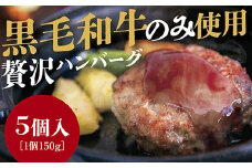 D226 黒毛和牛100％ハンバーグ5個入り
