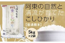 D309 阿東こしひかり（普通精米5kg×2）