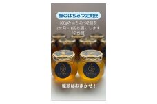A073 郷のはちみつ定期お届け便 300gを2個ずつ年6回お届け