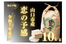 D403 農家直送！山口市産新米「恋の予感」精米10kg