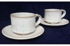 8代佳炎作　萩焼　刃刻ペア　コーヒー　｜HG000024