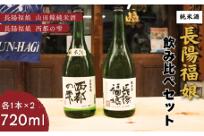 長陽福娘 のみ比べ720ml 2本セット　｜HG000080