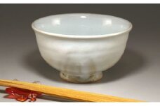 萩焼 ごはん茶碗 （白）　｜HG000311