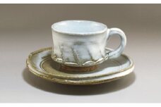 萩焼　コーヒーカップ（面取）　｜HG000328