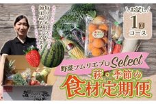 野菜ソムリエプロselect／萩・季節の食材セット　お試し1回コース　｜HG000601