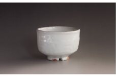萩焼　8代佳炎作 白萩高台茶碗　｜HG000613