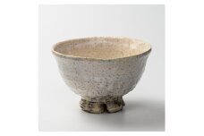 伝統的工芸品 萩焼　抹茶碗（鬼萩荒井戸形）・桐箱入　｜HG000759